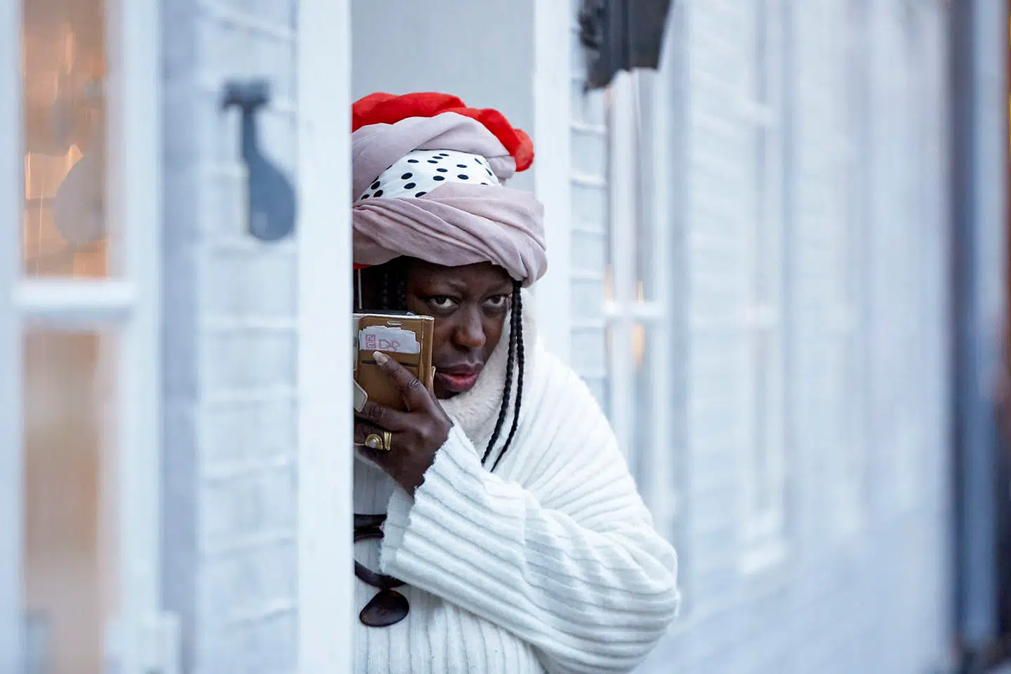 Talspersonen fra Black Lives Matter Danmark Bwalya Sørensen fastholder at drabet på Bornholm var racistisk motiveret. (Foto: Pelle Rink/Ritzau Scanpix)