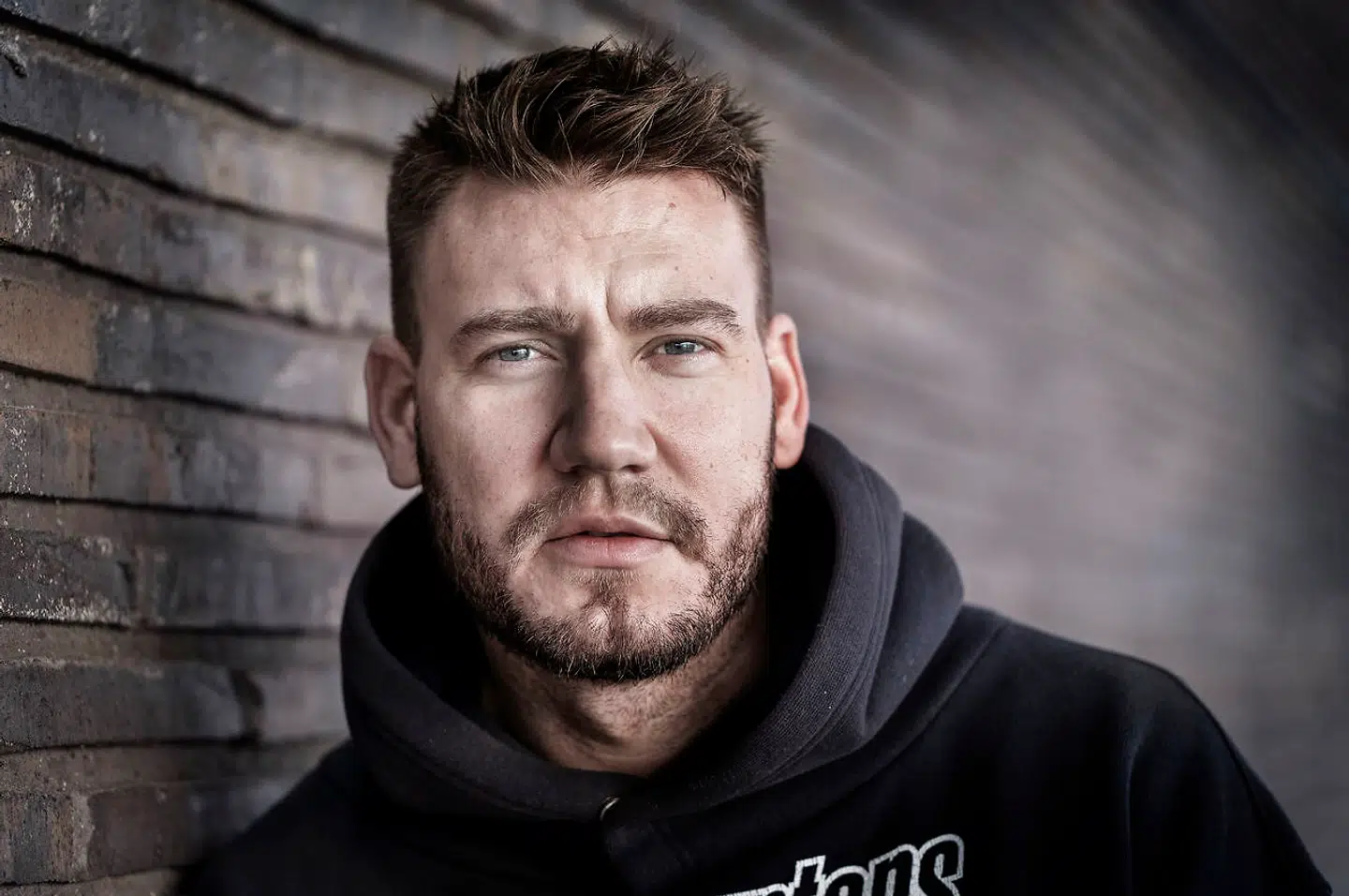 Nicklas Bendtner og Philine Roepstorff om nyt TV program, København onsdag den 11. marts 2020. ** Billederne er klausuleret til torsdag den 12. marts 2020 kl. 8. **. (Foto: Liselotte Sabroe/Ritzau Scanpix)