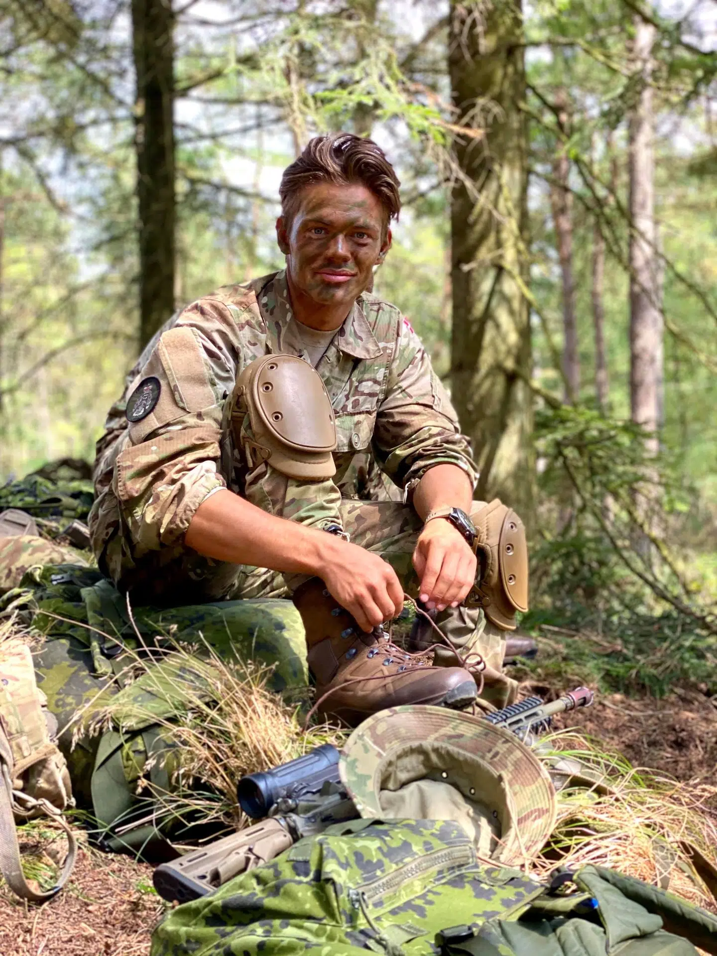 Nichlas Paasch på arbejde.