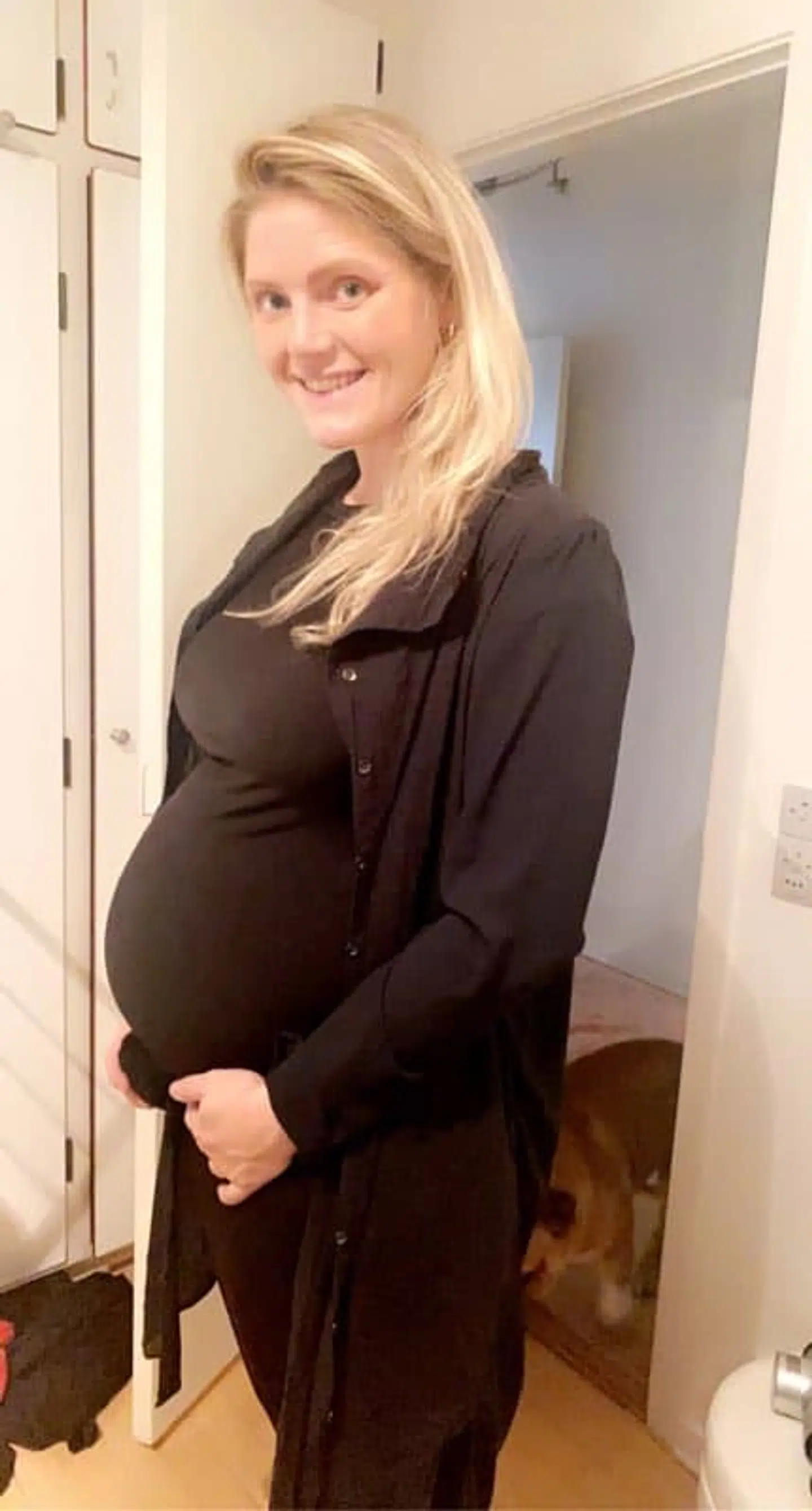 Sarah Iversen bliver mor i det nye år, men hun drømmer også om at vende tilbage til håndboldbanen hurtigt.