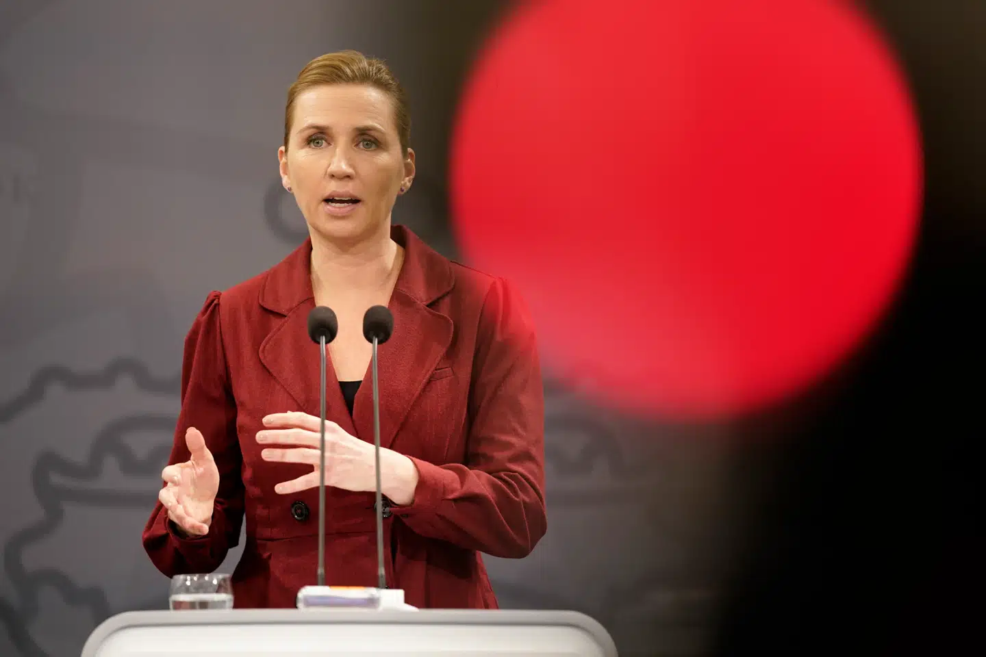 Pressemøde om covid-19 i Statsministeriet i København, onsdag den 16. december 2020.