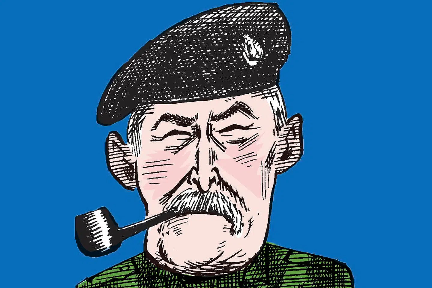 Lars Møller. Tegning: Claus Bigum