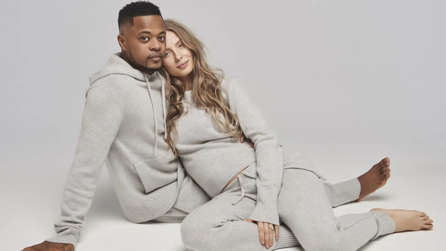 Patrice Evra og den danske model Margaux Alexandra mødtes i London.