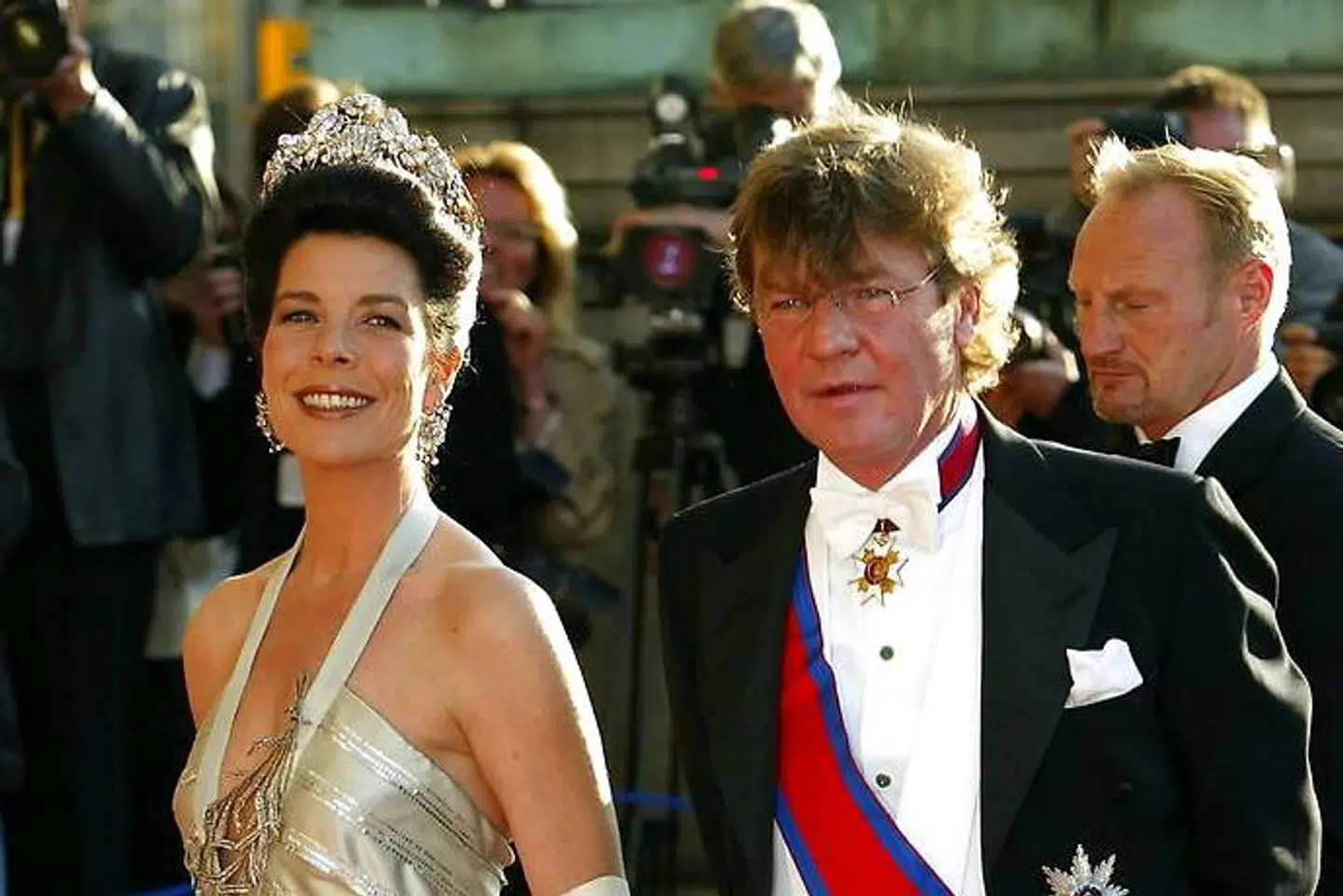 Prinsesse Caroline af Monaco med prins Ernst August af Hannover.