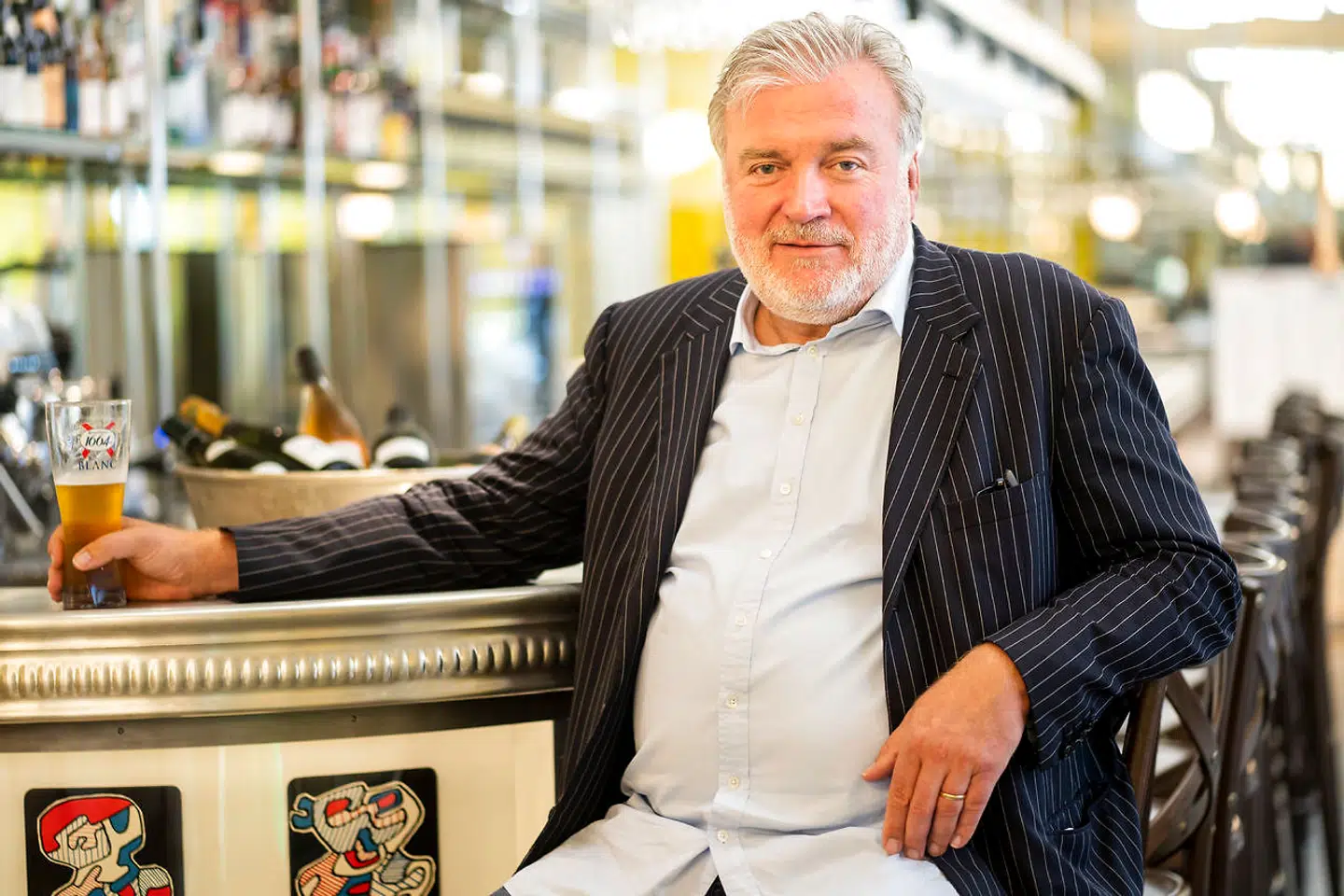 Interview med Lars Seier Christensen, i anledning af at han nu åbner Café Dan Turèll