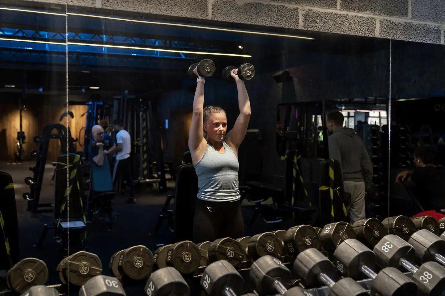 REPEATs fitnesscenter ved Åboulevarden i København har stået tomt længe. Arkivfoto: Mathias Svold/Ritzau Scanpix