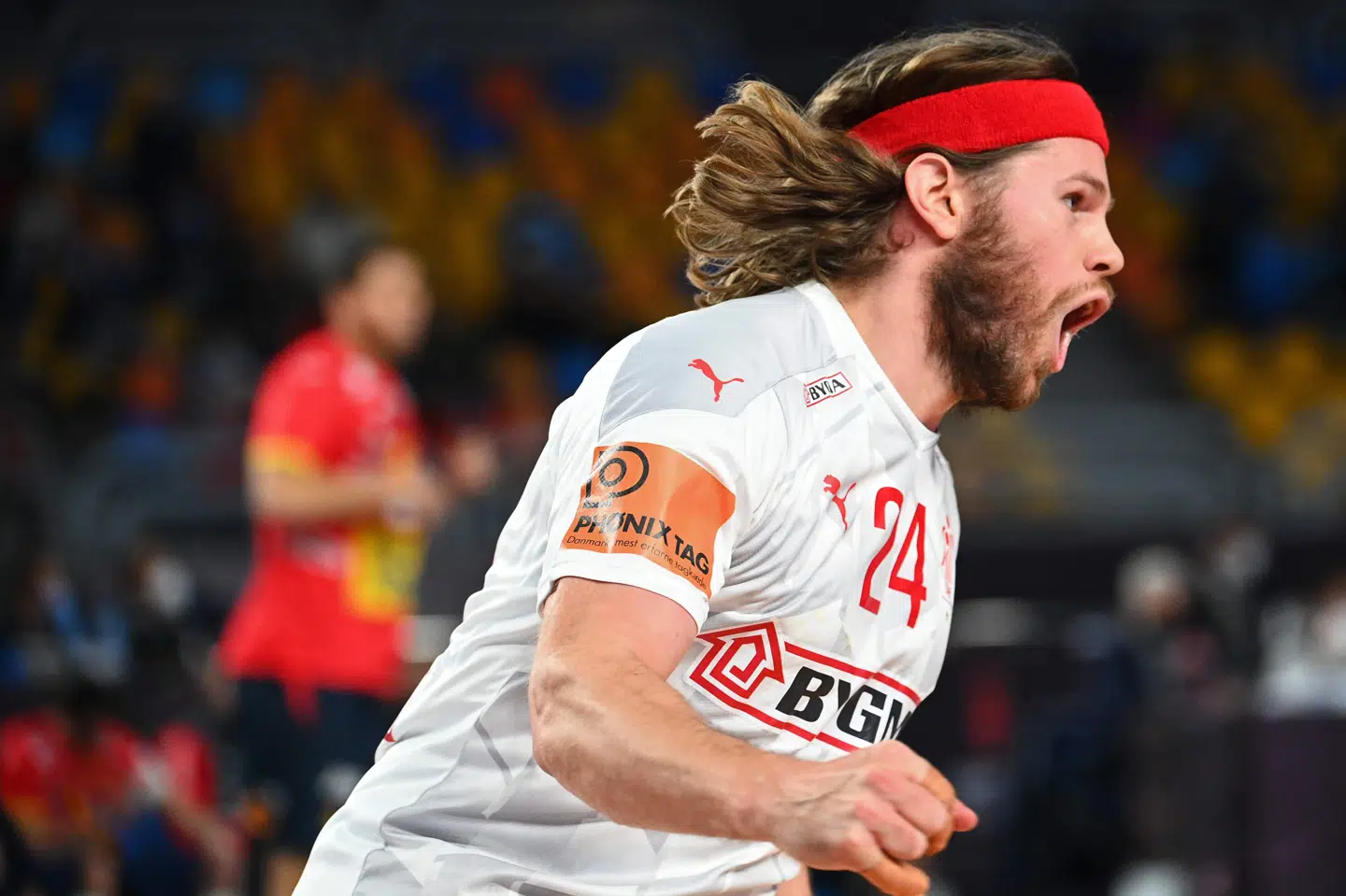 Mikkel Hansen leverede en toppræstation, da Danmark slog Spanien og avancerede til VM-finalen i håndbold. Anne-Christine Poujoulat/Ritzau Scanpix