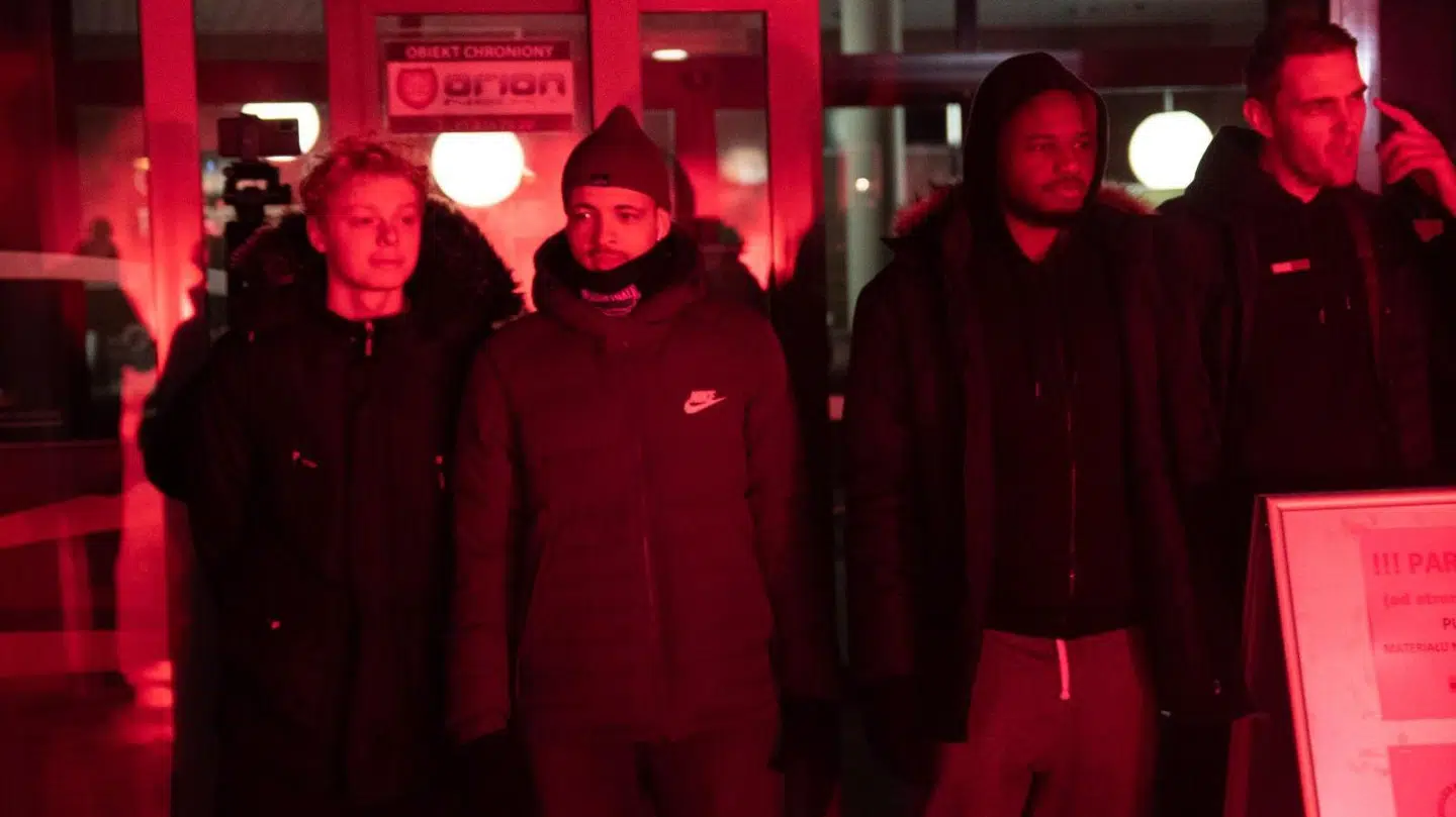 'Iffe' og resten af Zielona Gora-holdet blev modtaget af romerlys og glade fans efter sejren over CSKA Moskva tidligere på året. Og nu spiller han for russerne.