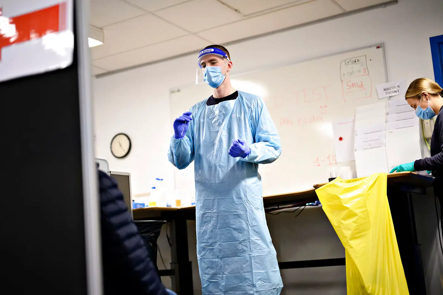 Her er listen over testcentre i Region Hovedstaden og Region Sjælland, der åbner og lukker.