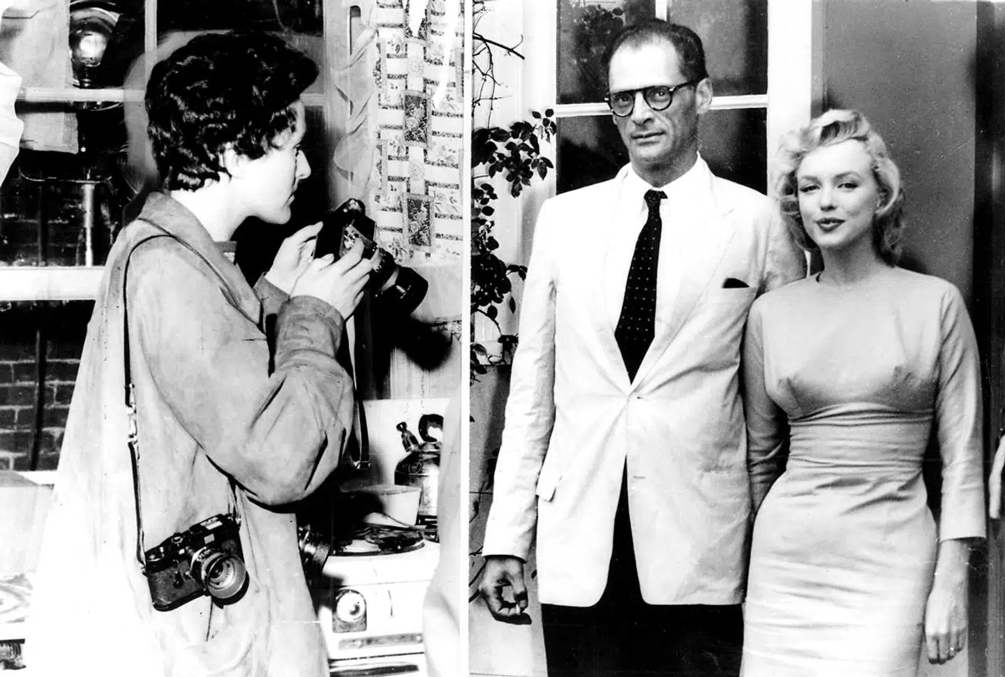 Arthur Miller, forfatter og dramatiker, giftede sig i 1956 med filmstjernen Marilyn Monroe. Miller er mest kendt for stykkerne »En sælgers død« (1949) og »The Crucible« (1953). »Crucible« betyder »smeltedigel«.