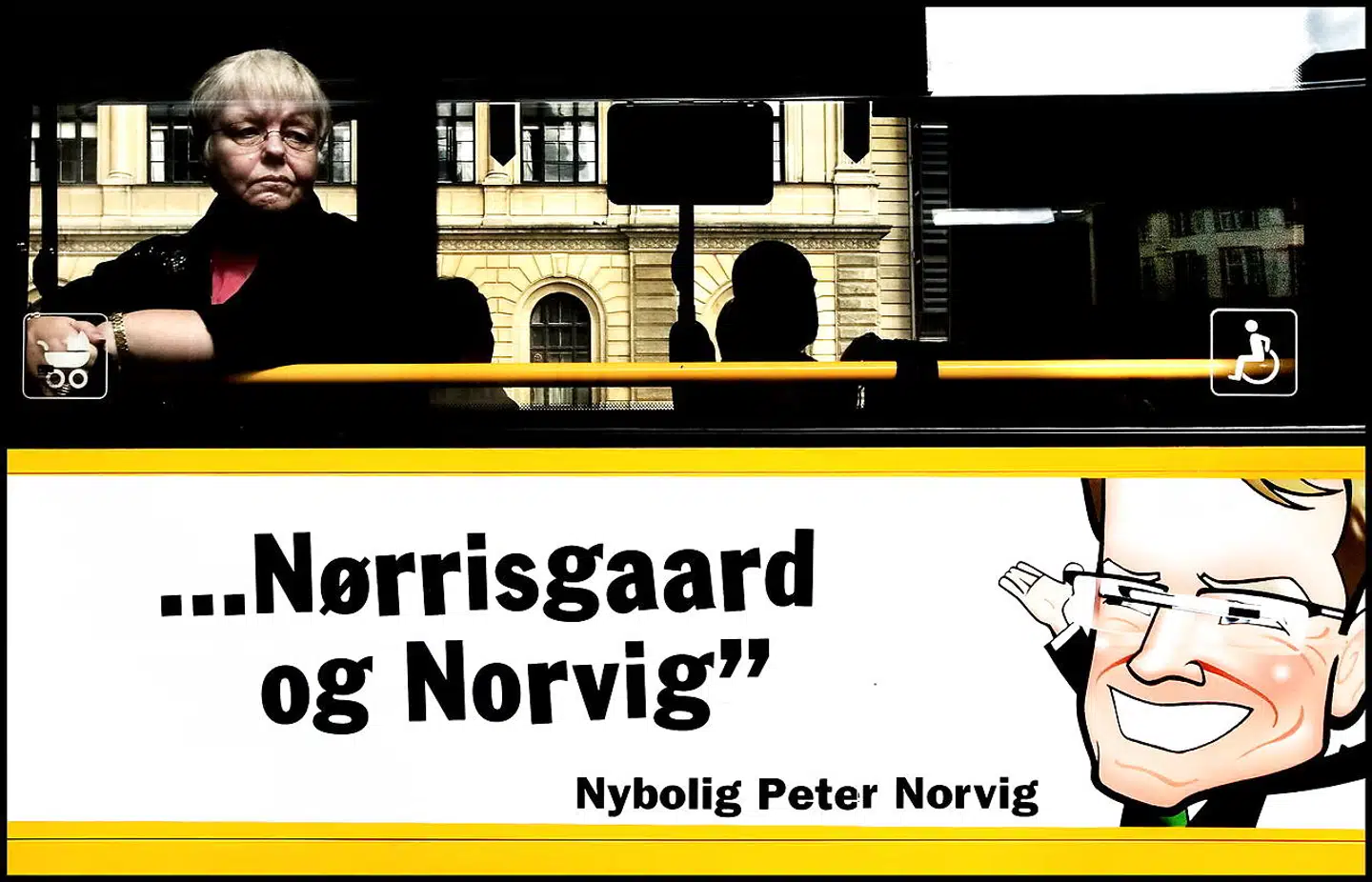 Ejendomsmæglerne Peter Norvig og Hanne Nørrisgaard reklamerede på HT-busserne i København. Siden har de fået en stribe rekordstore bøder af Disciplinærnævnet for Ejendomsmæglere, der ikke er betalt. Nu vil Venstre gøre det muligt at straffe ejendomsmæglere langt hårdere.