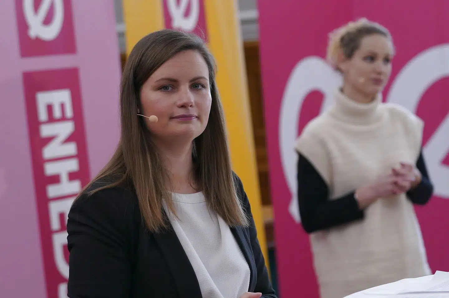 Enhedslisten holder pressemøde i Fællessalen på Christiansborg onsdag den 10. februar 2021. Partiet præsenterer en omkonstituering af folketingsgruppen.