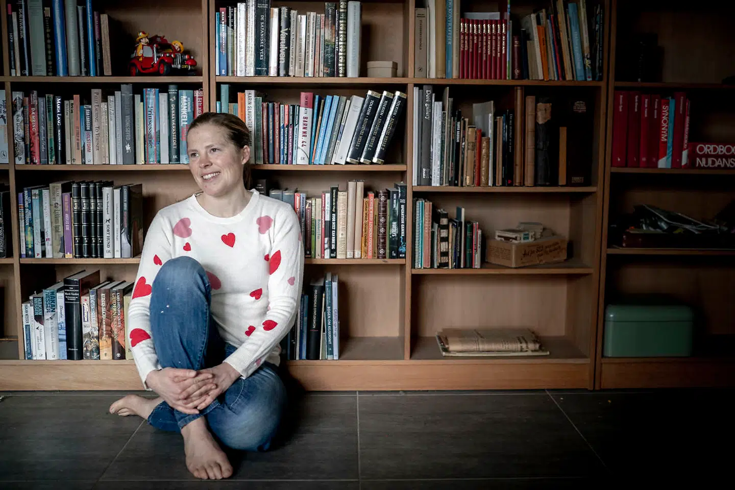 »Dem, der får 700.000 i bibliotekspenge om året, skal nok klare en bog, der ikke rigtig fik eksponering. Men vi er nogle, der har det på en anden måde. Det er blevet endnu sværere for de små at komme frem,« siger forfatteren Estrid Dyekjær, der debuterede i 2019.