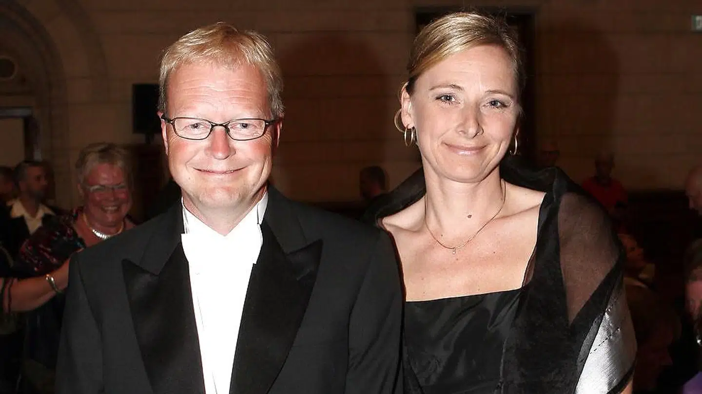 Ulrik Wilbek sammen med sin kone, Susanne Munk Wilbek