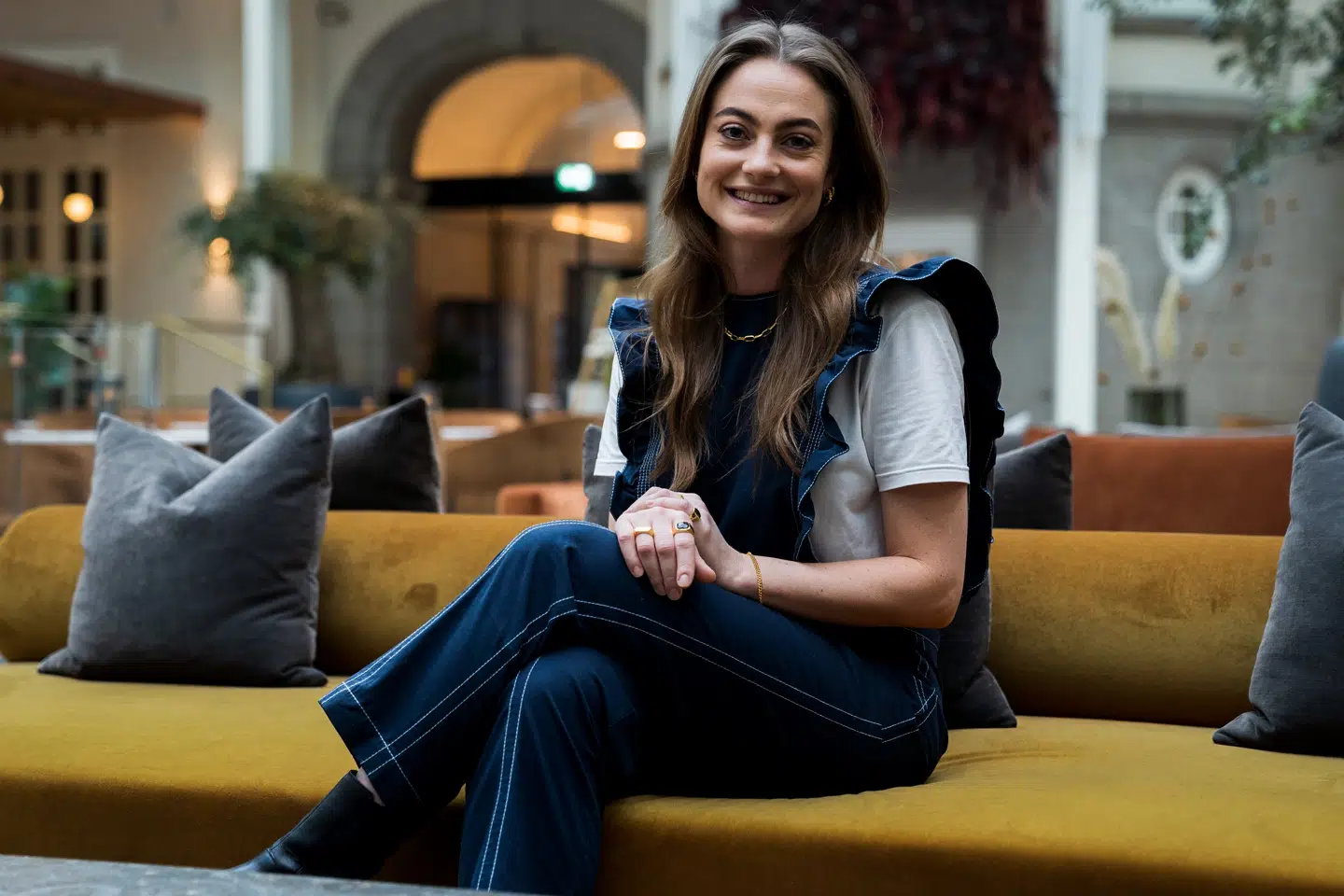 Louise Mygind Andersen fra Frederik IX Studios, der efter klager fra det danske kongehus skiftede navn til IX Studios.