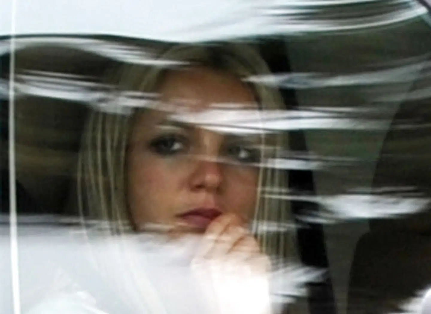 Britney Spears efter et retsmøde i 2008.