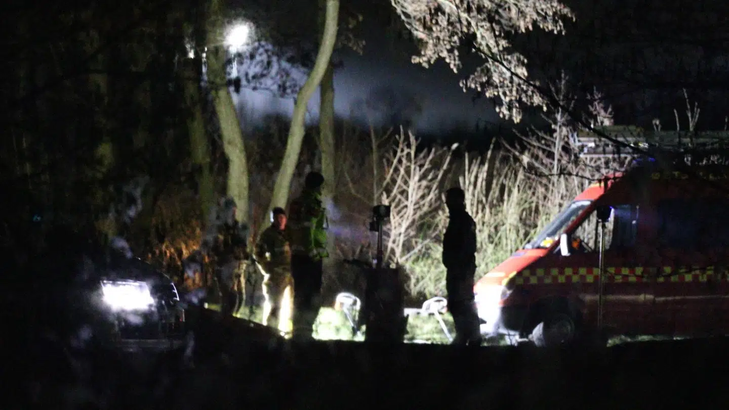 Politiet og Beredskabsstyrelsen med kraftig bemanding. Foto: Pressefotos