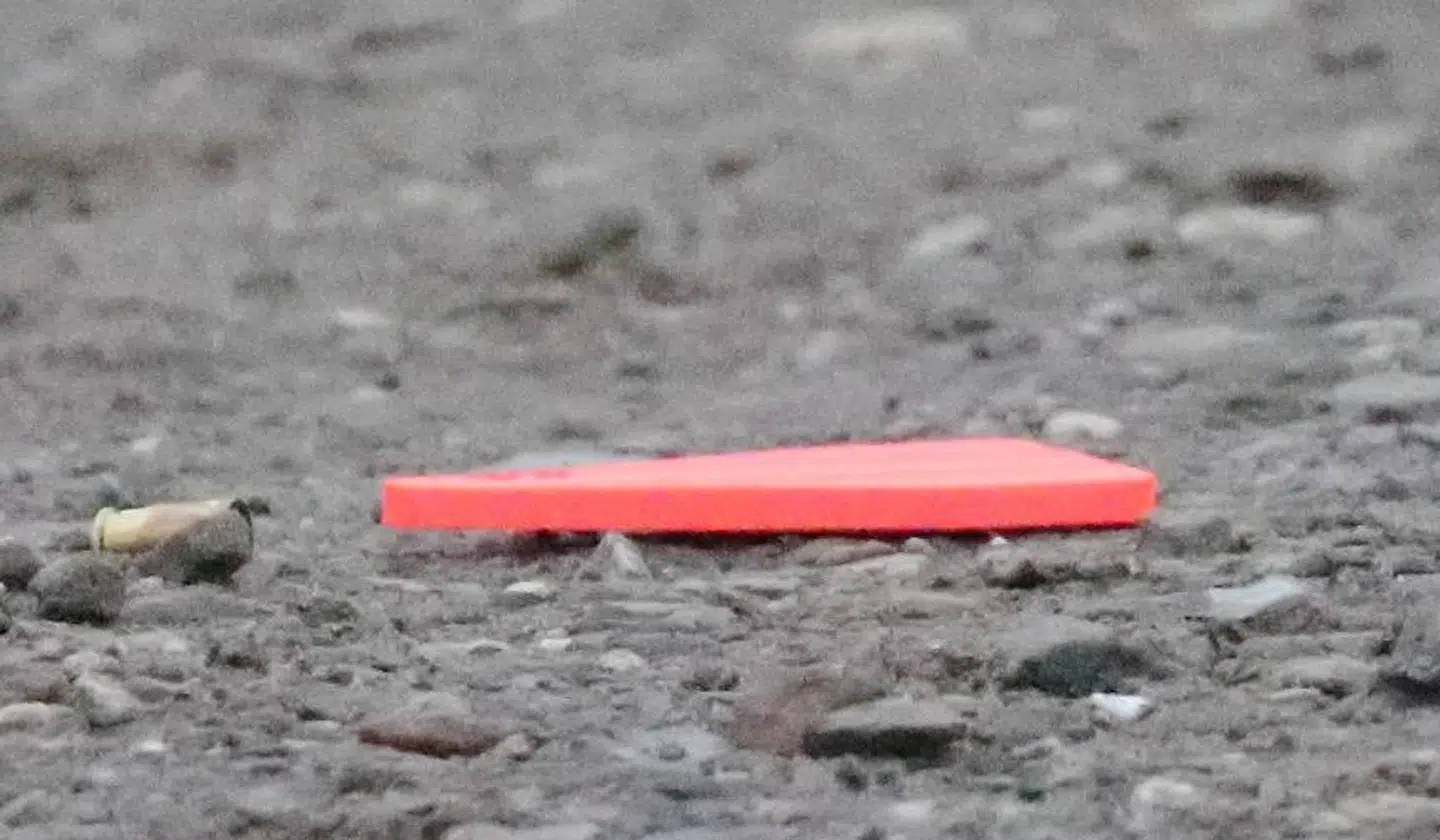 Her er et billede af et patrolhylster på stedet