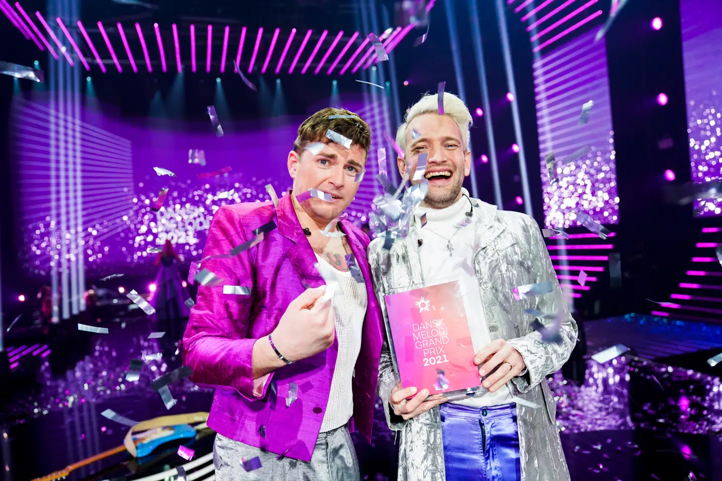 Duoen Fyr & Flamme skal repræsentere Danmark i Eurovision til maj.