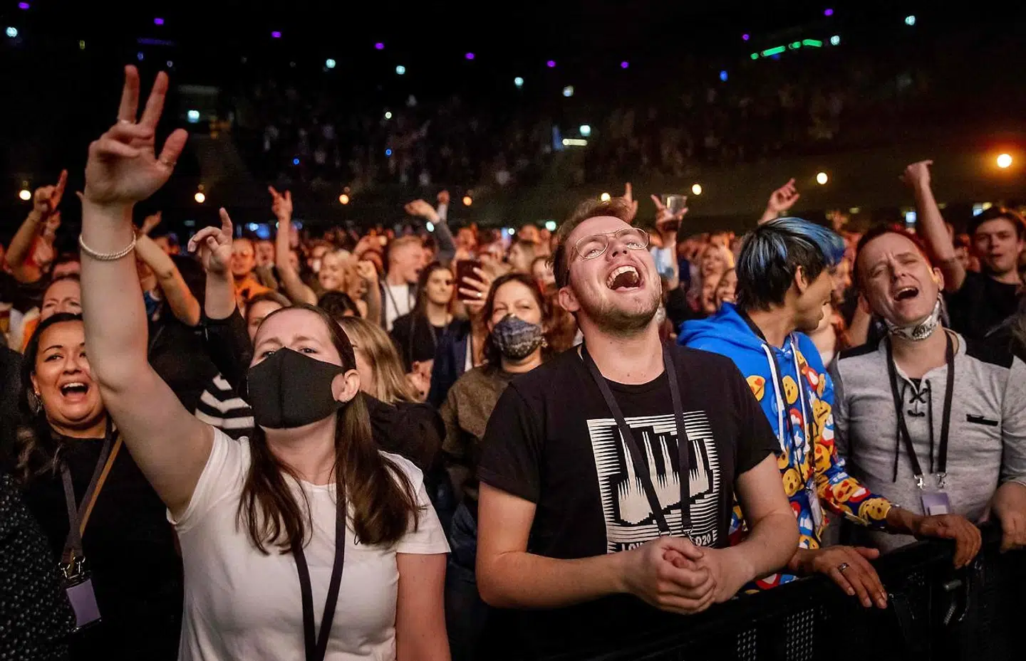 Her er billeder fra festforsøget