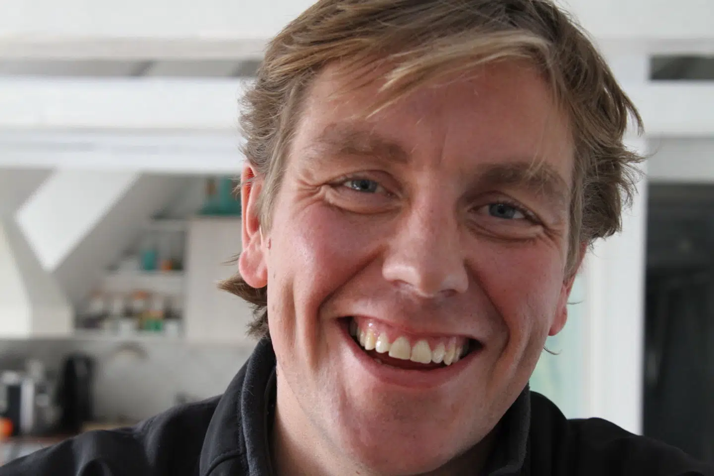 Søren var inde foran løverne i næsten 40 minutter, fortæller han.