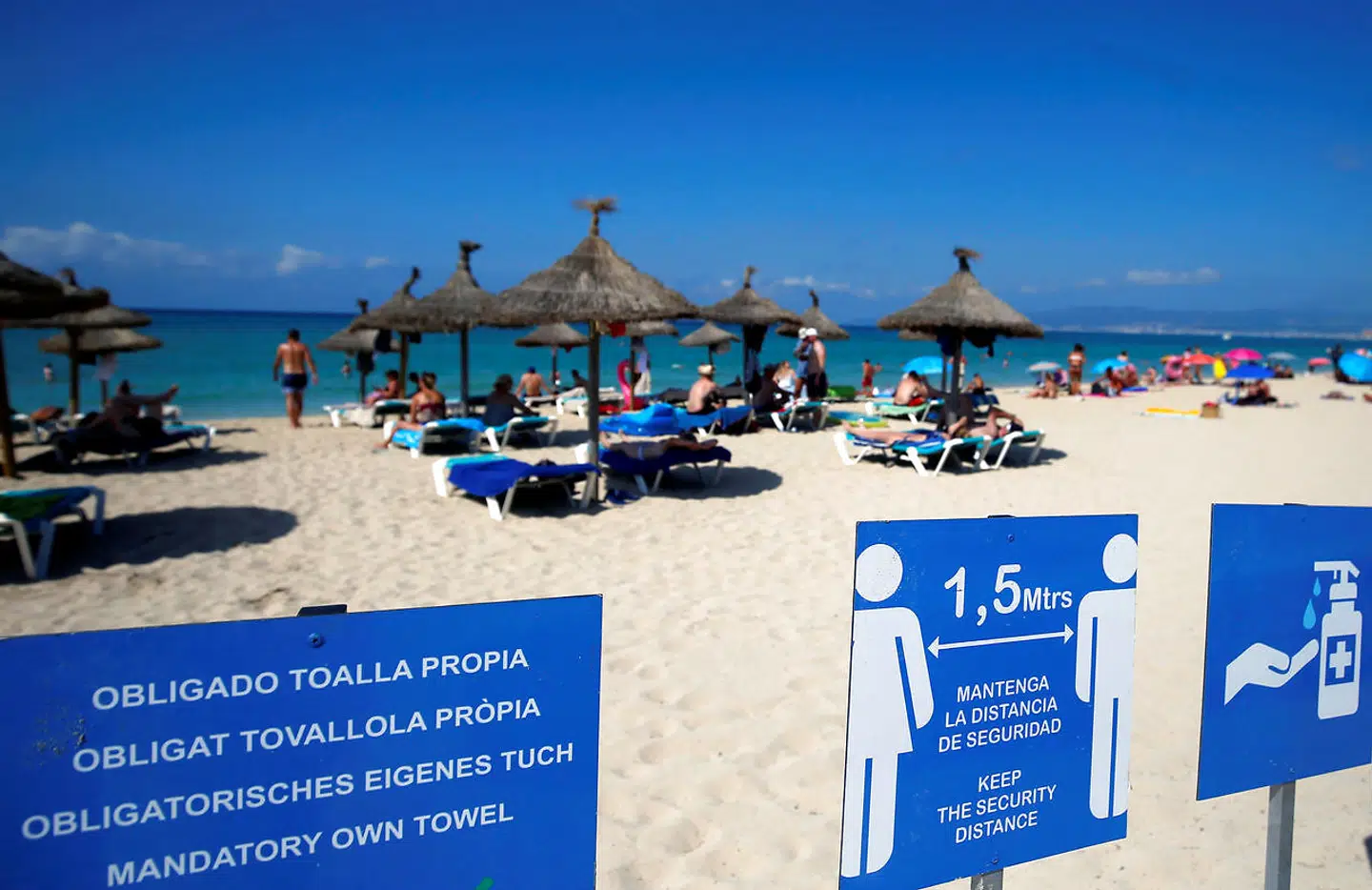 Lige nu er det usikkert, om Spanien åbner for udenlandske turister til sommer.
