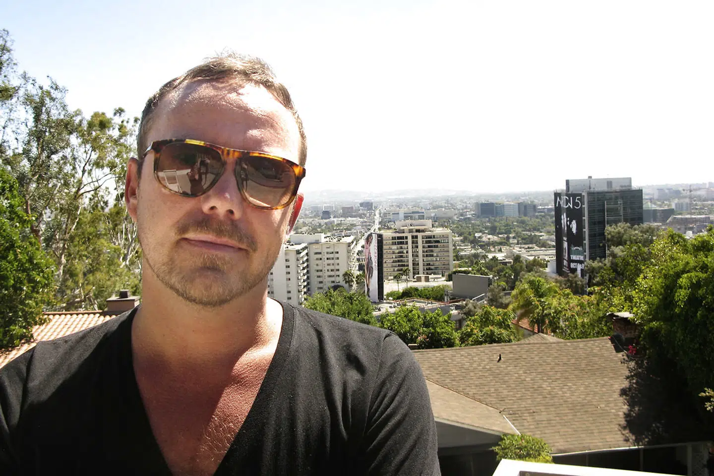 B.T. hjemme hos Carsten Soulshock i Los Angeles.