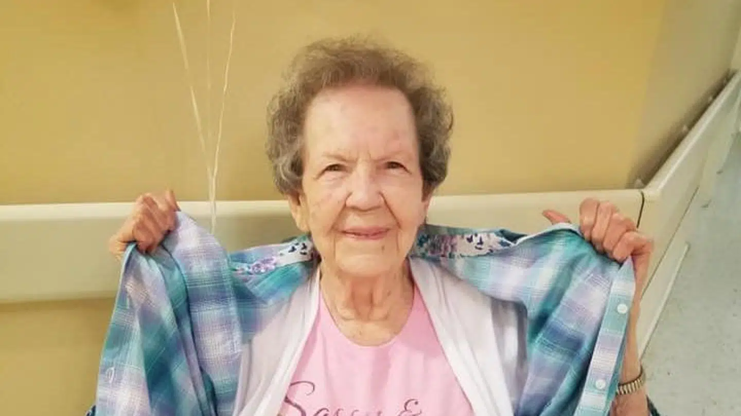 Irma Prevette blev smittet med coronavirus, men overlevede. Hun var i fin form på sin 100 års fødselsdag.