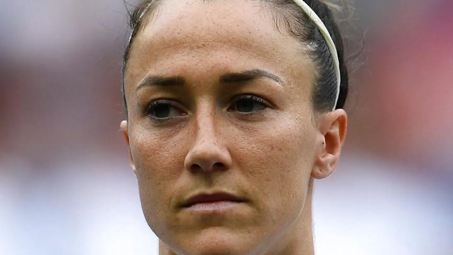 Den engelske landsholdsspiller Lucy Bronze.