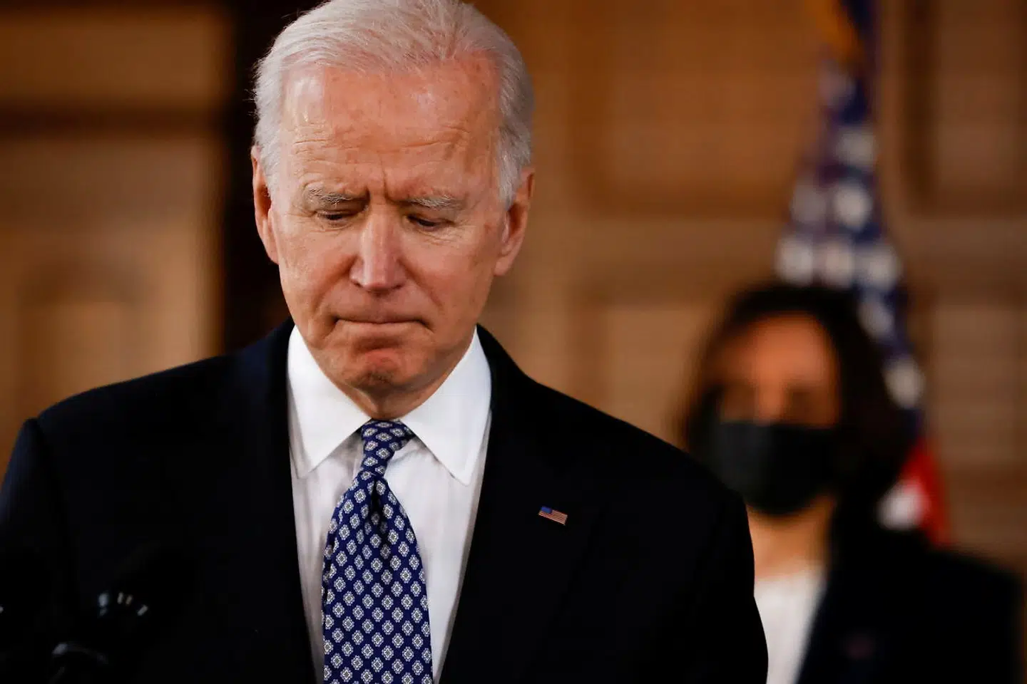 Joe Biden er kommet under pres.
