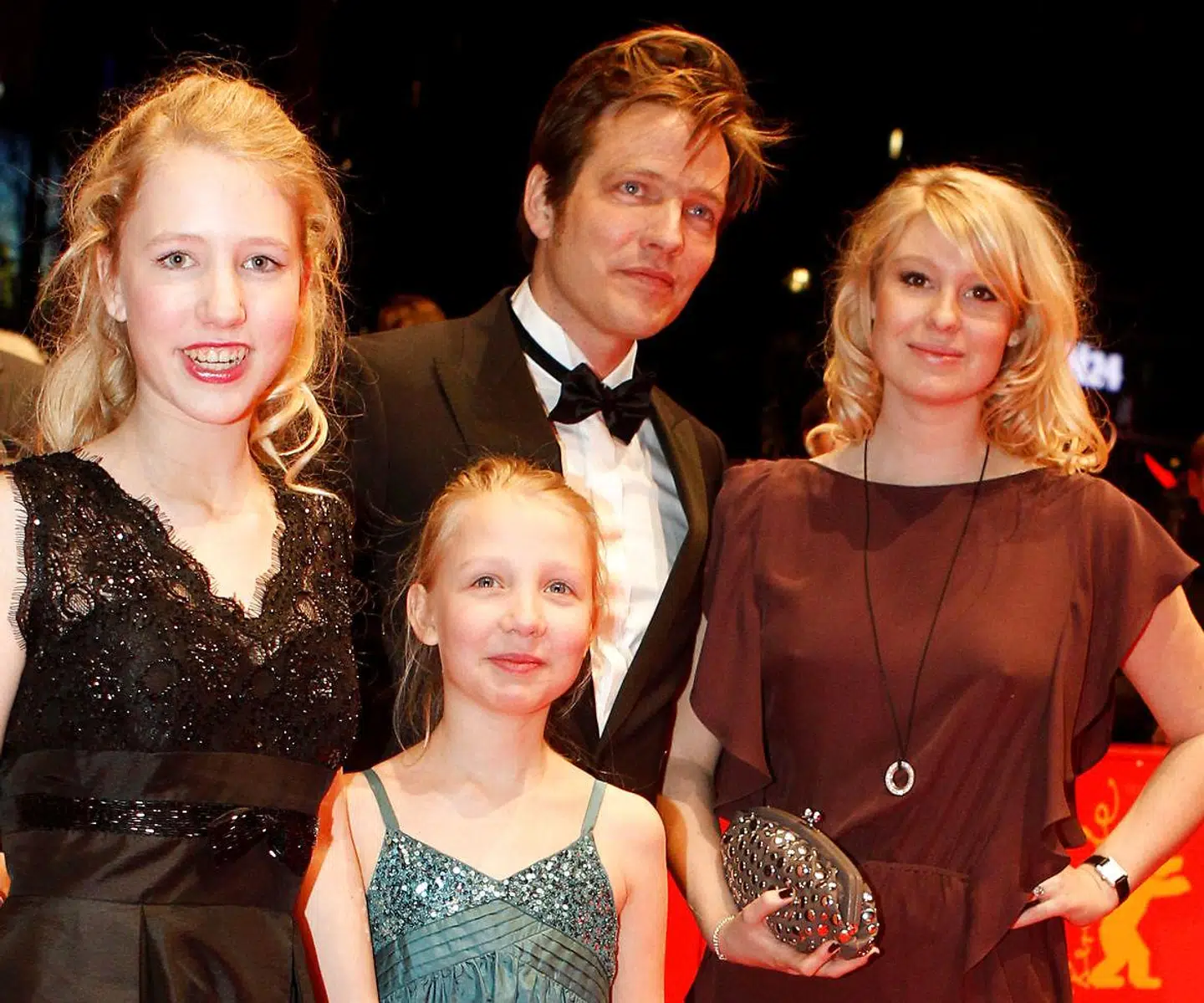 Thomas Vinterberg med sin datter Ida (midt) for nogle år siden.