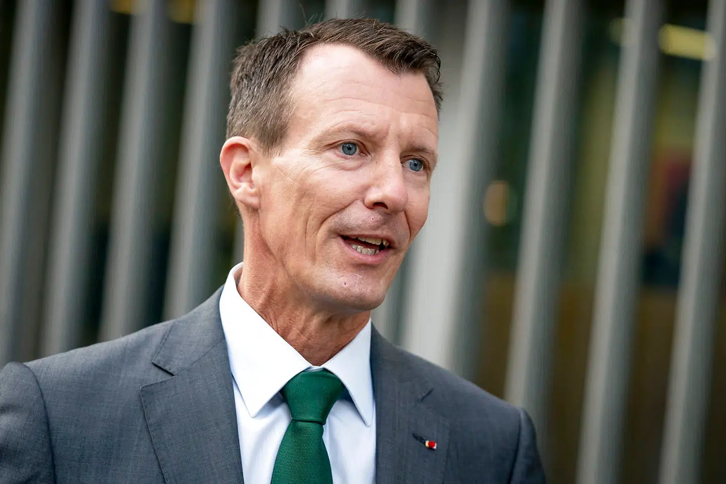 To måneder efter sin blodprop begyndte prins Joachim på nyt job som forsvarsattaché på Den Danske Ambassade i Paris. Foto: Mads Claus Rasmussen/Ritzau Scanpix.