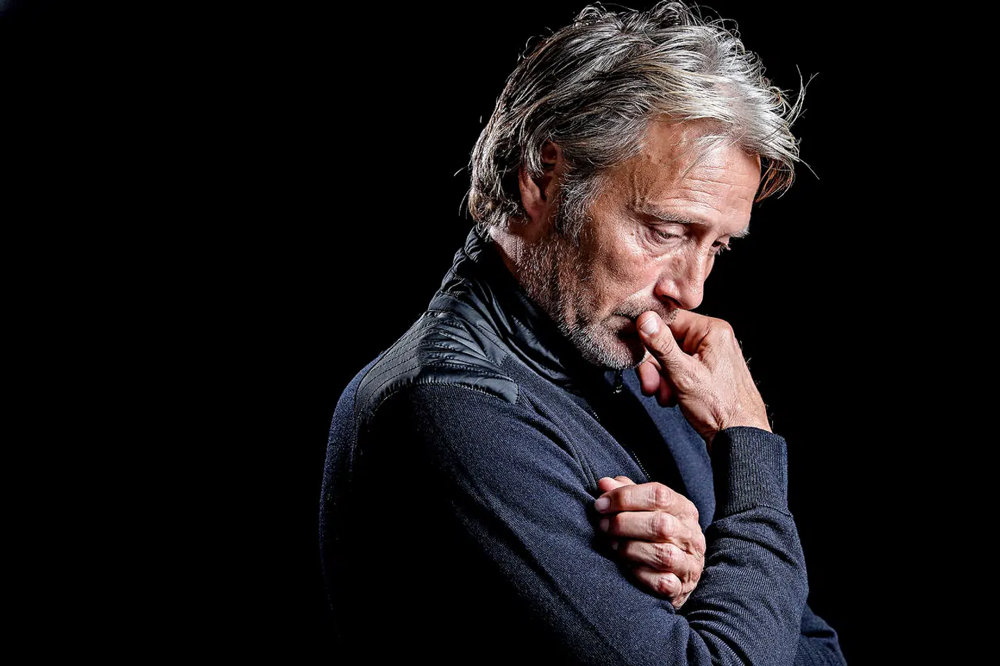 Skuespiller Mads Mikkelsen, er en af de bærende hovedroller i Thomas Vinterbergs film 'Druk'.