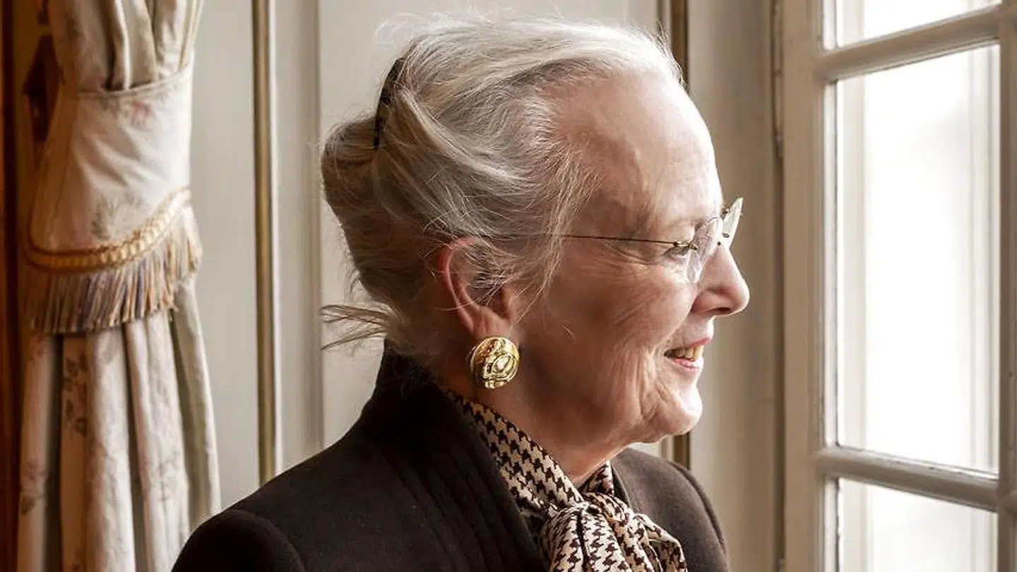 »Majestæten var svært begejstret for emnet, som var hendes forhold til sprog, metaforer, gentagelser og taleskrivning. Det ligger hende tydeligvis meget på sinde.«, fortæller Adrian Hughes om sit dugfriske besøg hos dronningen. Arkivfoto: af Hendes Majestæt Dronning Margrethe i anledning af hendes 80-års fødselsdag den 16. april.