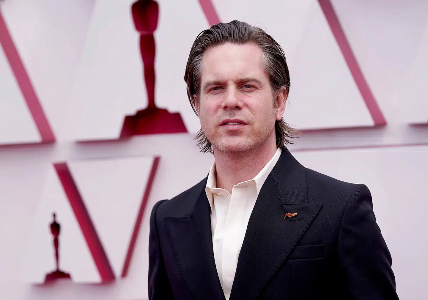 Mikkel E.G. Nielsen ankommer til Oscar-showet, der afholdes i Union Station i Los Angeles.