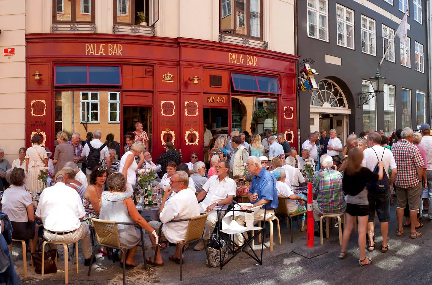 Palæ Bar i Ny Adelgade i København. Foto fra 2009.