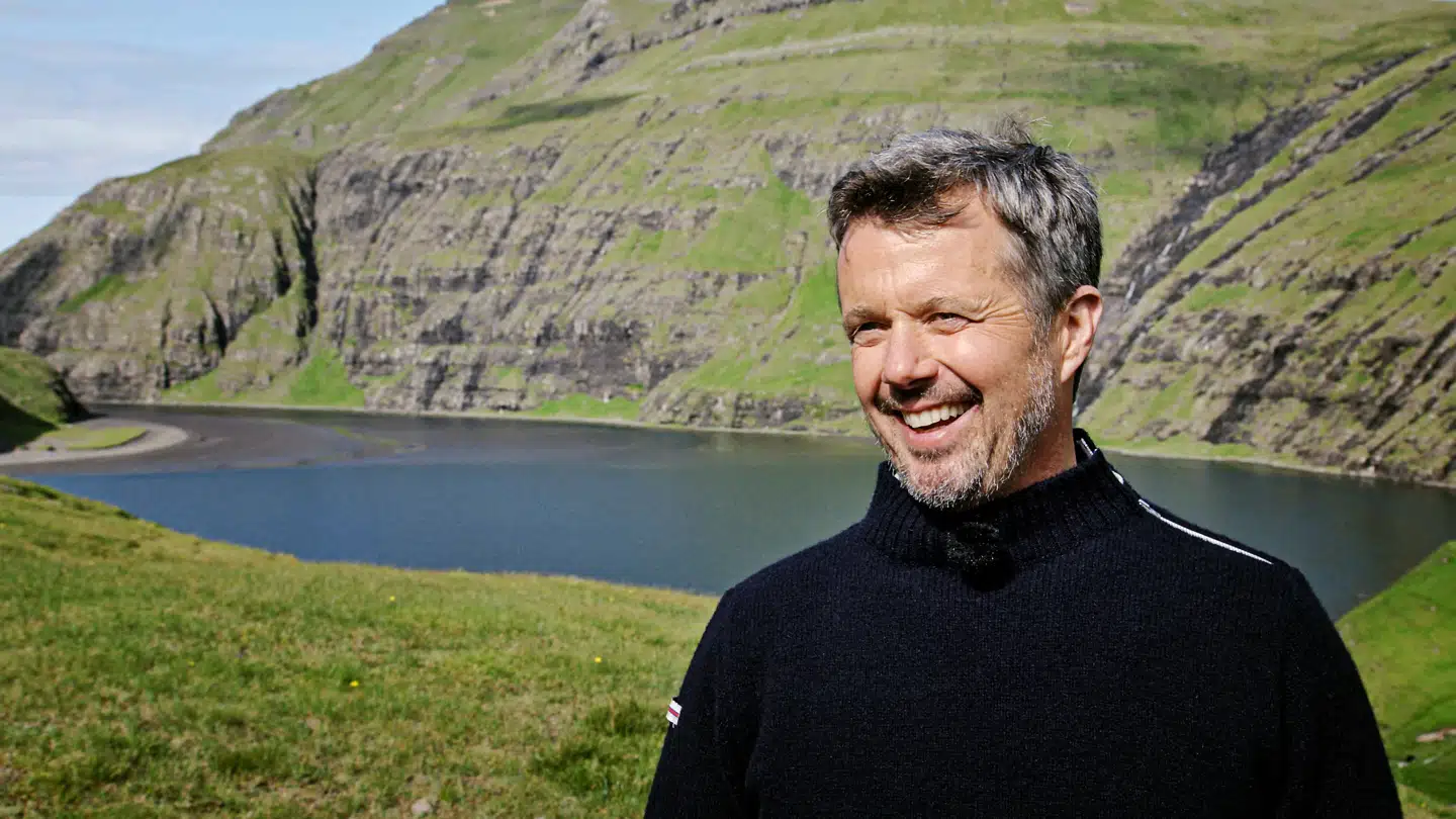 Kronprinsen på Færøerne.