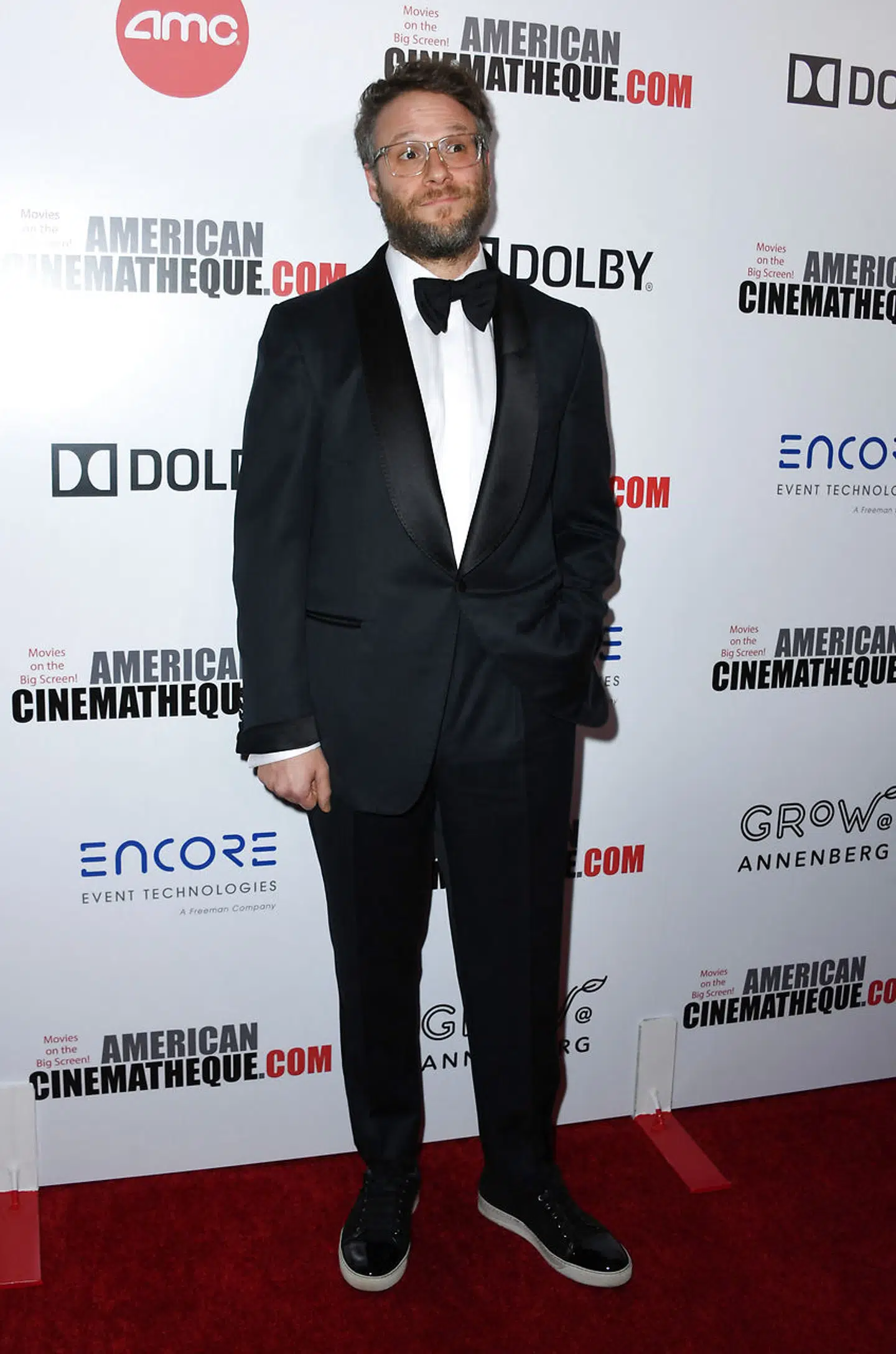 US/Canadian actor Seth Rogen arrives for the 33rd Annual American Cinematheque Awards Gala at the Beverly Hilton hotel in Beverly Hills on November 8, 2019. VALERIE MACON / AFP