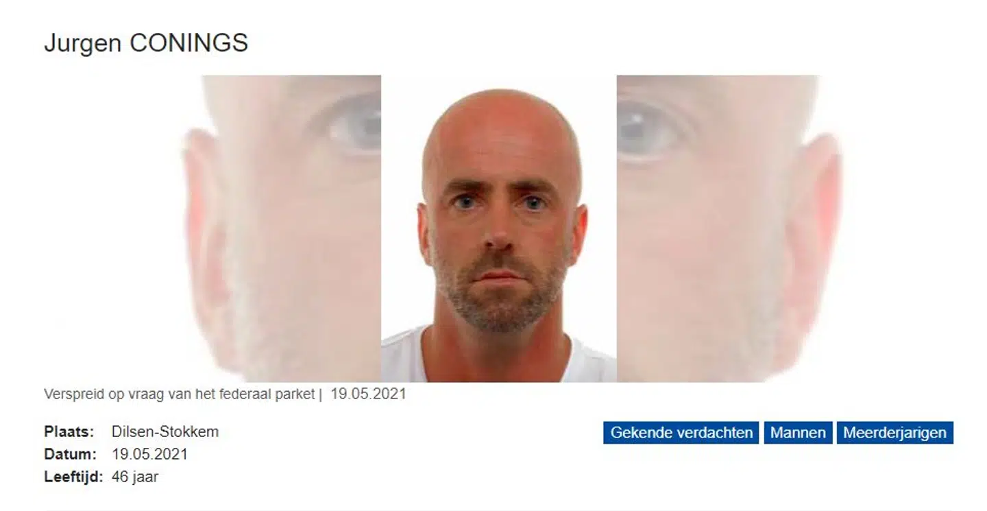 46-årige Jurgen Conings (Foto: Belgisk Politi)