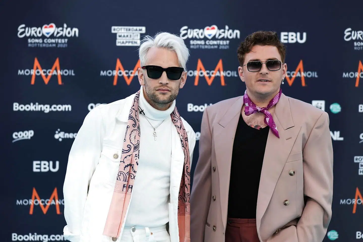 Fyr & Flamme under åbningen af dette års Eurovision.