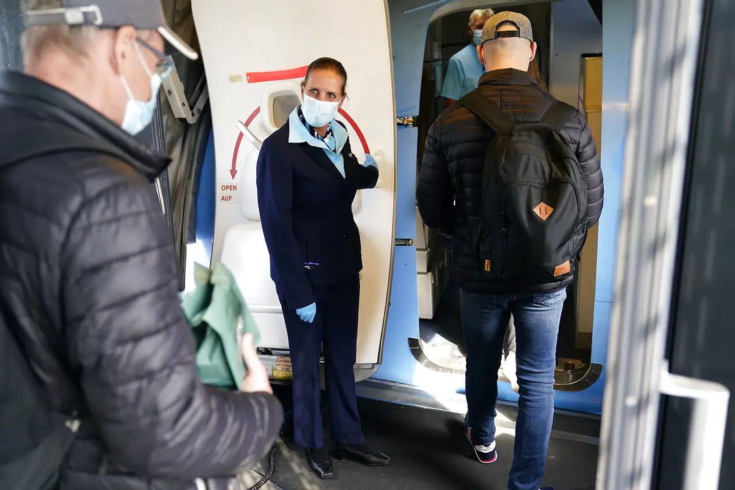 Rejseselskabet TUI sender 189 personer afsted fra Københavns Lufthavn med kurs mod den spanske ferieø Mallorca, fredag den 21, maj 2021. Det er det første charterfly i syv måneder der letter fra Danmark.