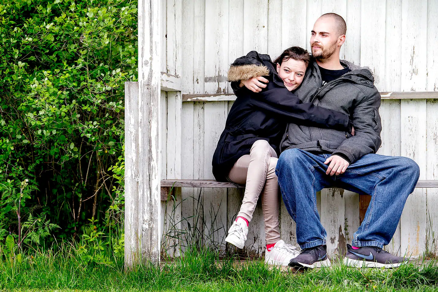Patrick og Elisabeth Hansen fandt sammen, da de var helt unge, og Elisabeth blev gravid med sønnen Angelo som 16-årig. Blandt andet derfor havde kommunen også et øje på familien.