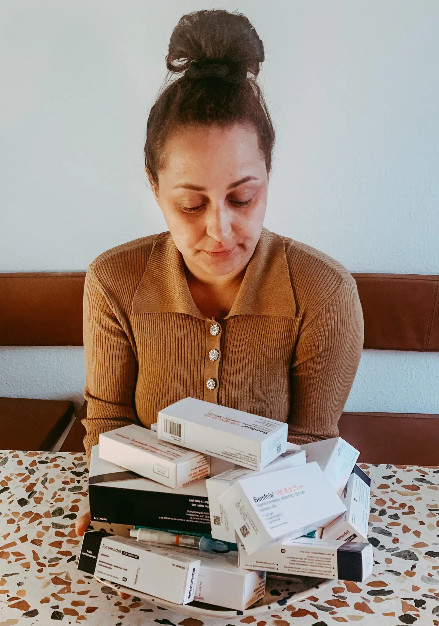 Under behandlignen har 'JoJo' taget så mange hormoner, at hun på tidspunkter rent faktisk har følt sig gravid.