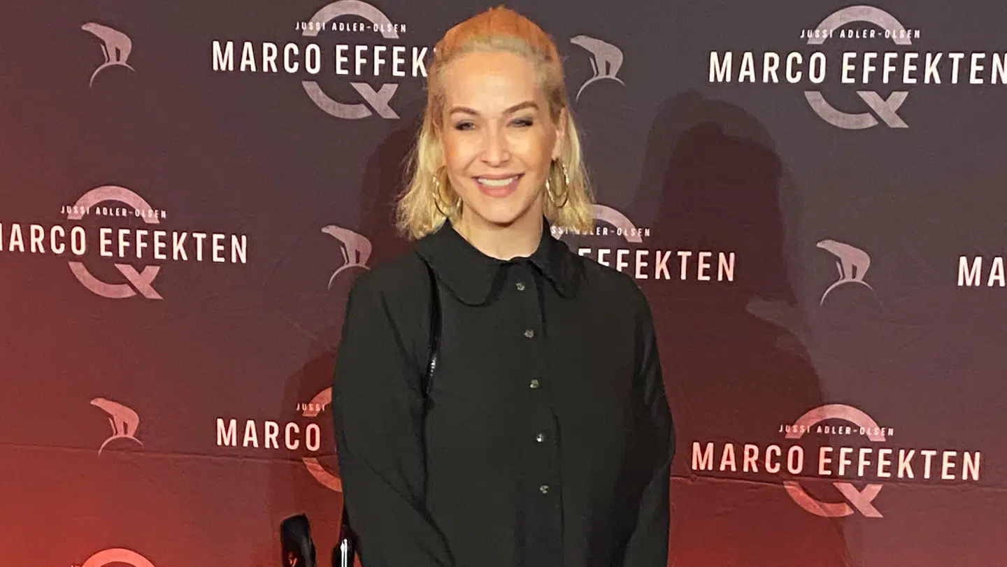 Ibi Støving, 46, til premiere på »Marco effekten«.