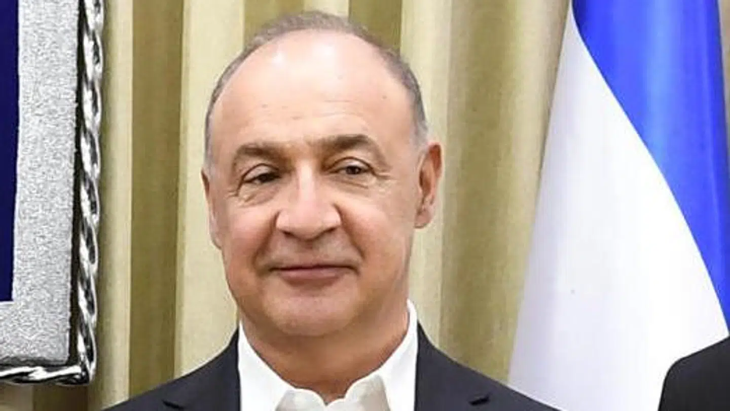 Leonard Blavatnik ved en uddeling af en pris i hans navn i Israel. Februar 2018.