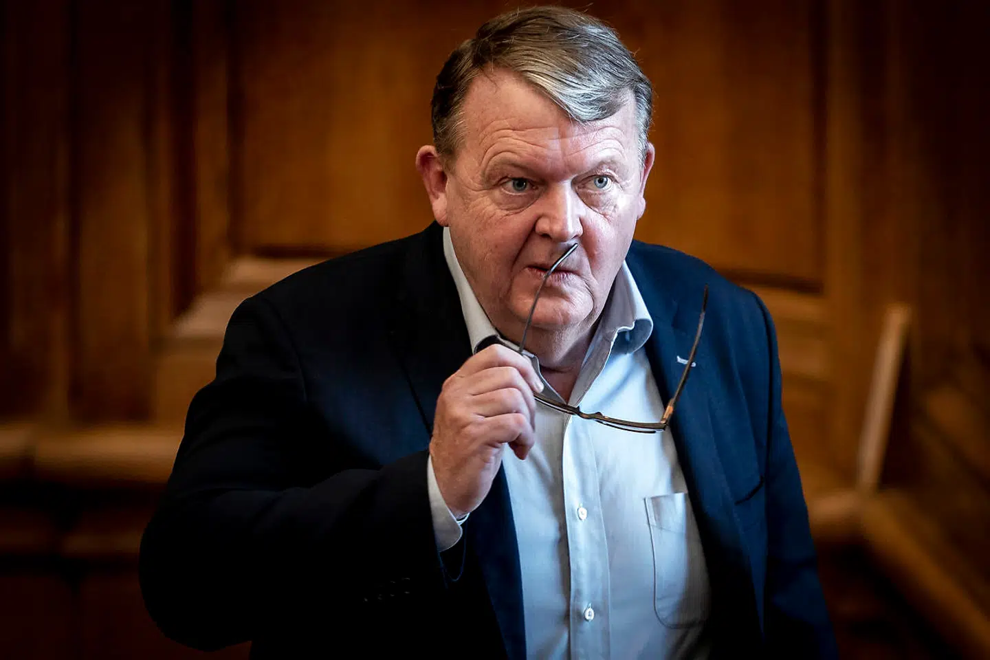 »Teaterstykke.« Tidligere statsminister Lars Løkke Rasmussen har ikke meget tilovers for regeringens lovforslag om at ville kunne etablere et asylcenter i for eksempel Rwanda. Arkivfoto.