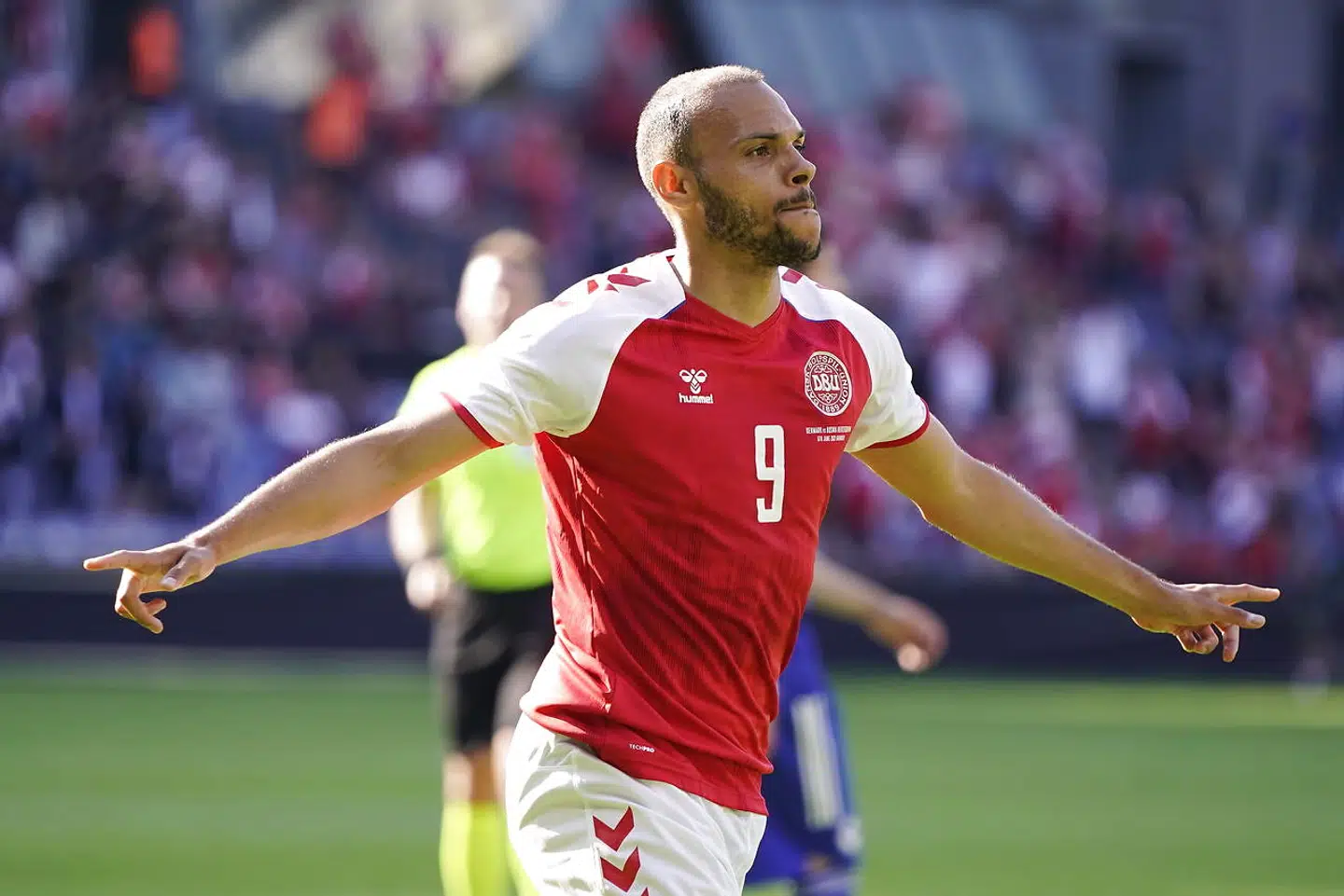 Fodboldlandsholdet spiller testkamp mod Bosnien-Hercegovina på Brøndby Stadion søndag den 6. juni 2021
