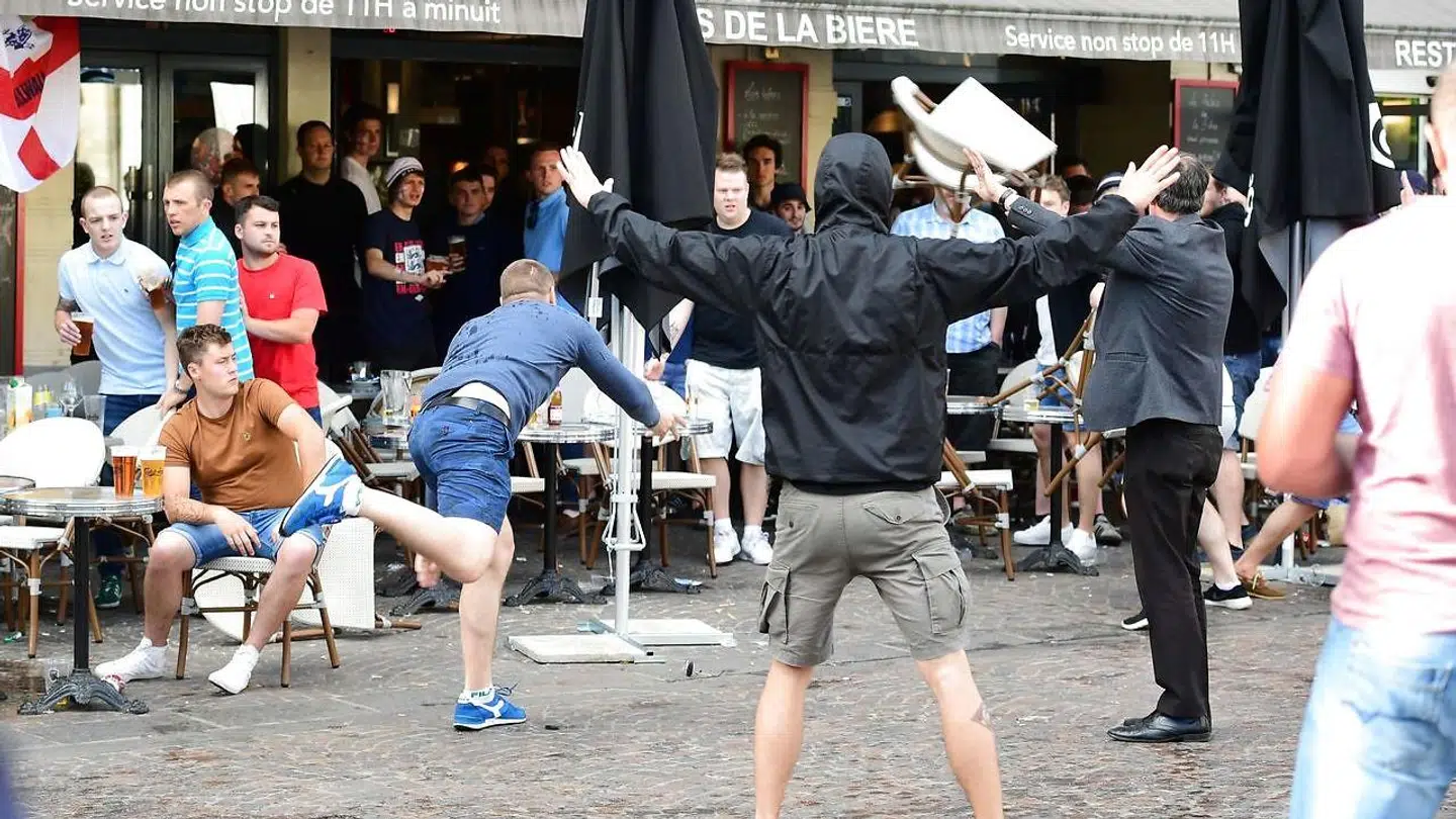Der var voldsomme optøjer mellem russiske og engelske fans i franske Lille i forbindelse med EM 2016. De russiske fans må vi dog nok undvære ved EM i København.