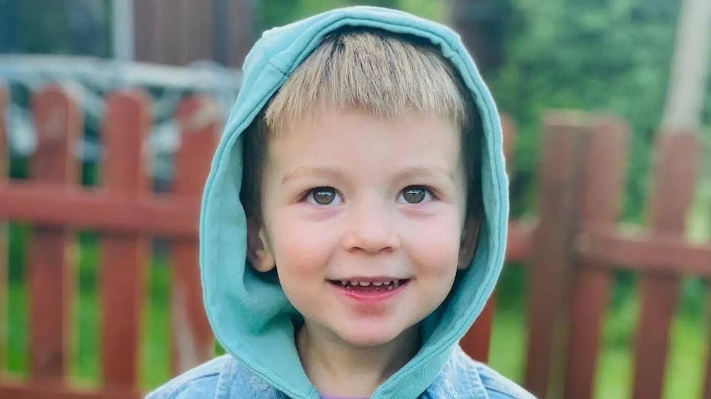 Tre-årige Julian.