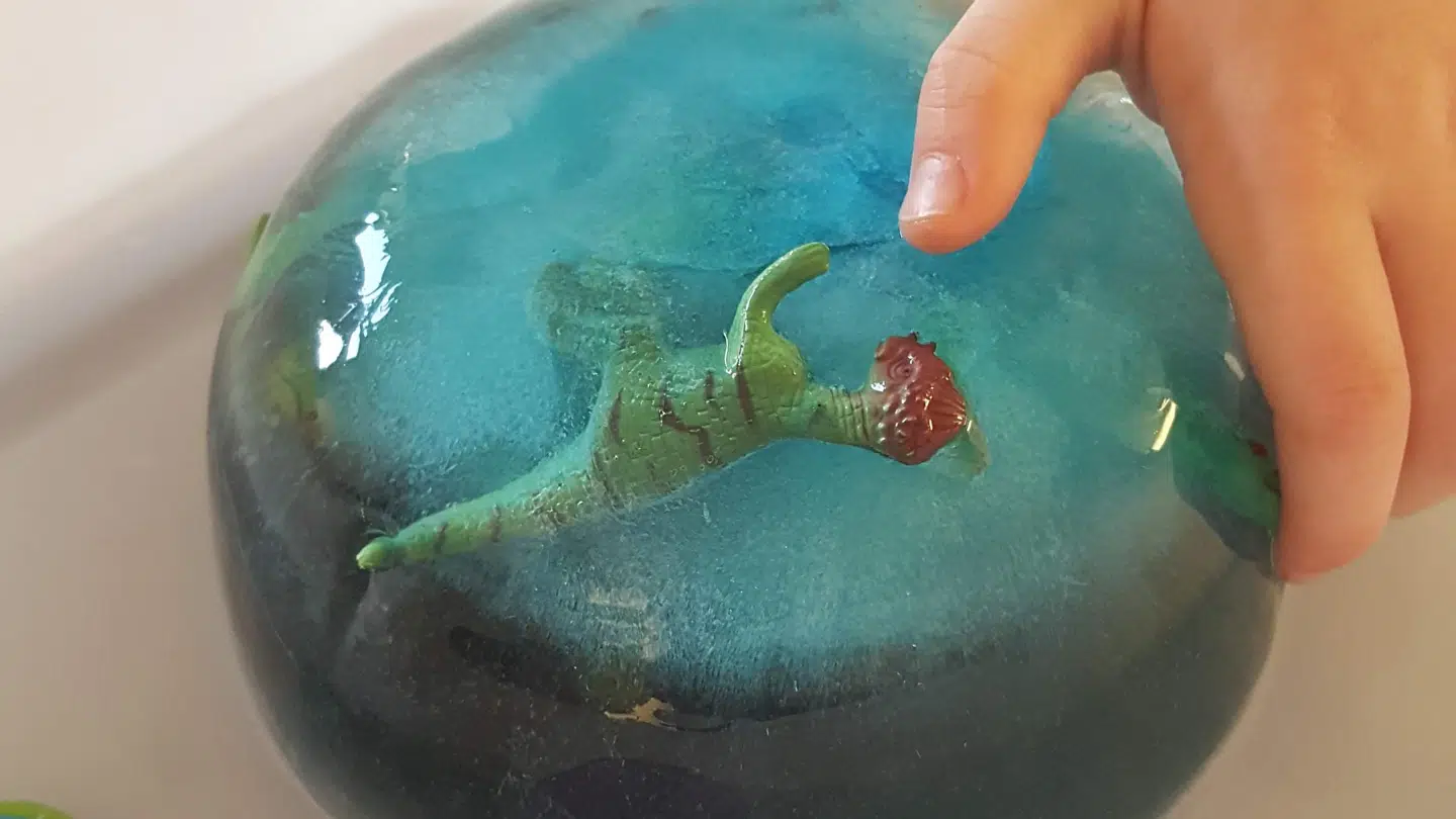 Befri dyrene fra isen.